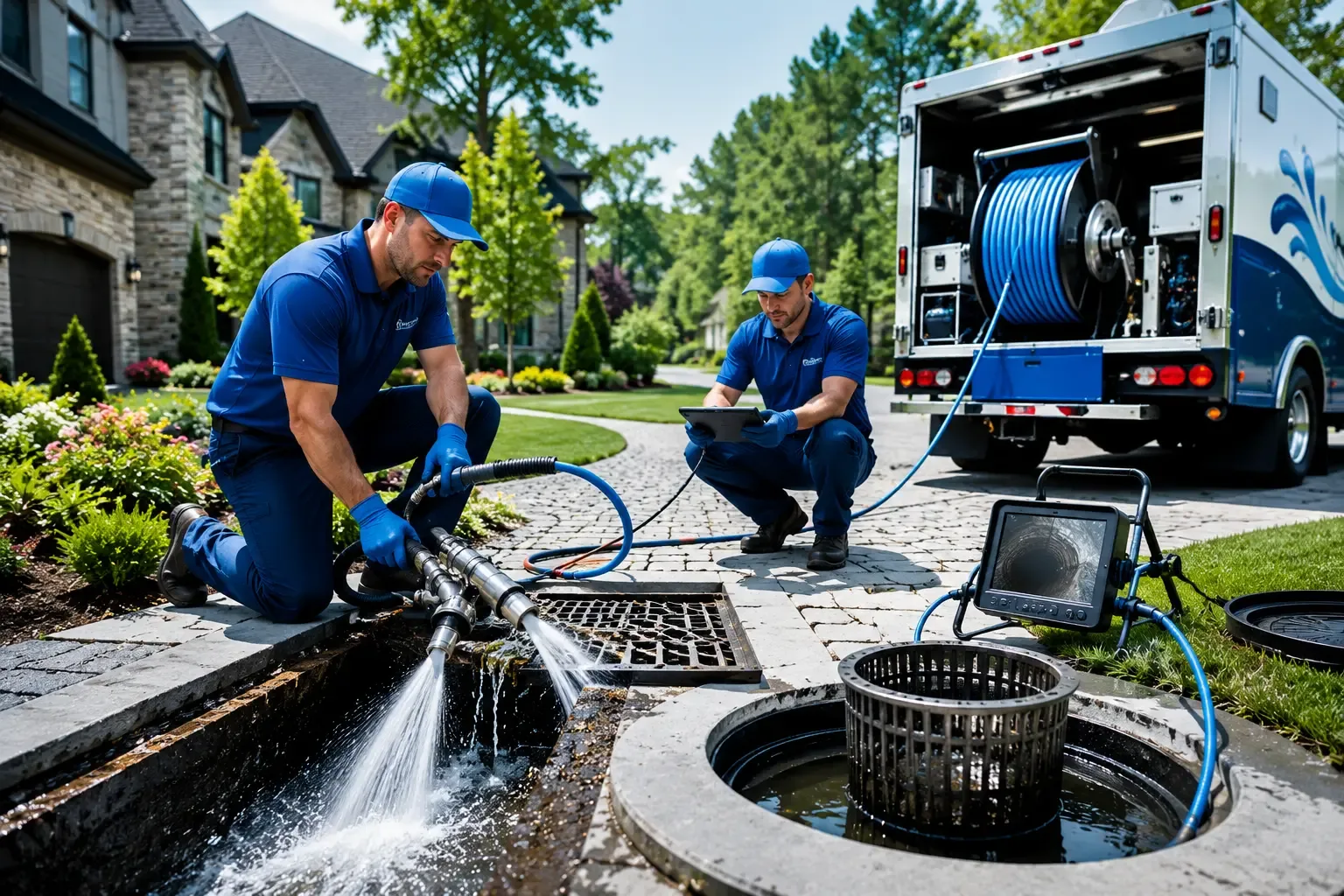Local outdoor drain cleaning professionals in Milford, TX
